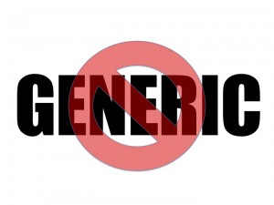 No generic allowed!