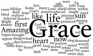 amazing grace wordle